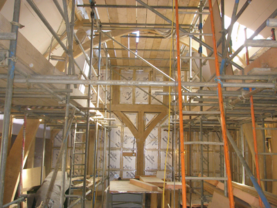 interior scaffold